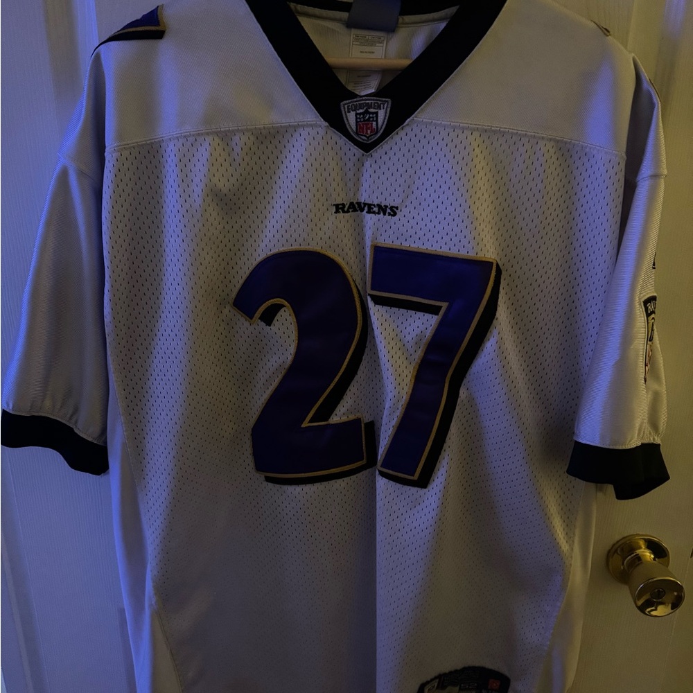 Ravens White Ray Rice Reebok jersey